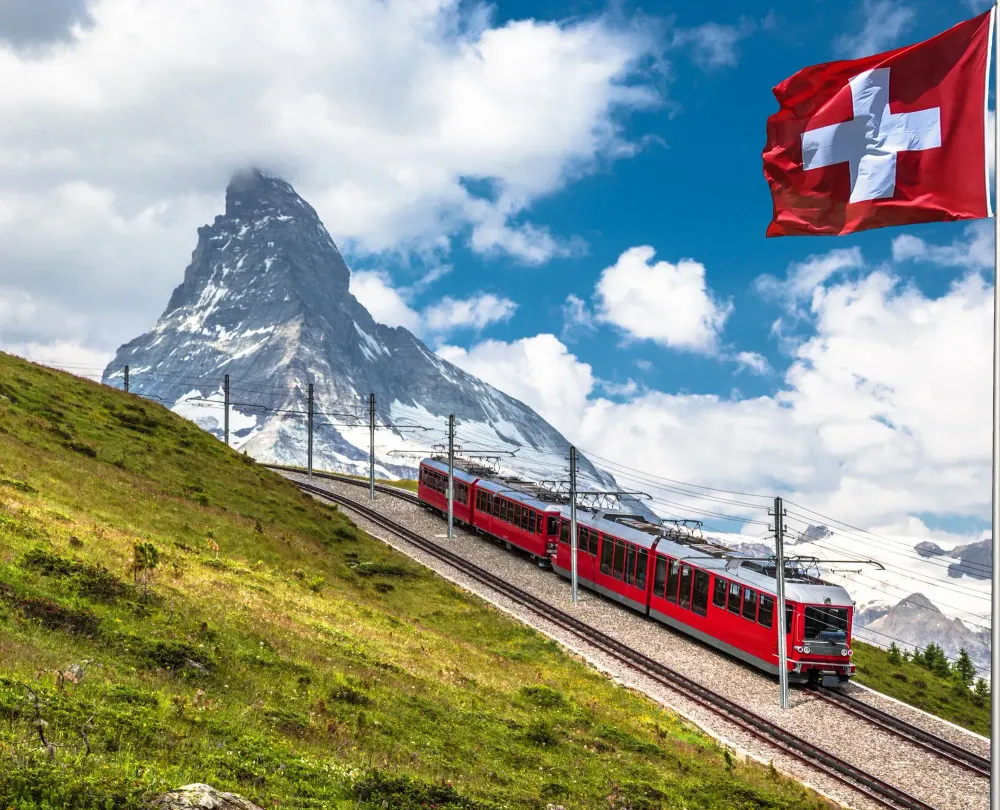 scenic train trips switzerland